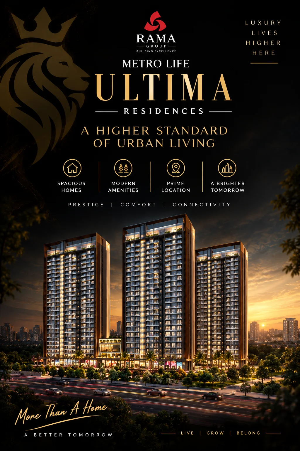 Metro Life Ultima Residences — Tathawade, Pune — Premium 3 & 4 BHK sky residences, Codename G.O.A.T, MahaRERA P52100051679